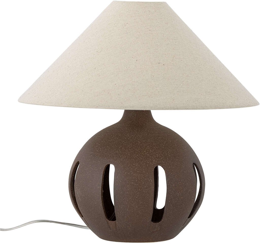 Bloomingville Liana Bordlampe H40 5 Cm Brun Bordlamper HJEM DK ApS