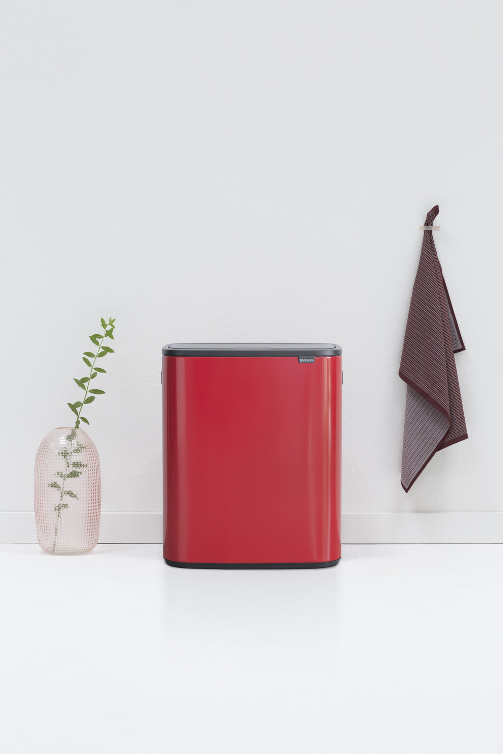 Brabantia Bo Touch Affaldsspand 60 L Passion Red Affaldsspande