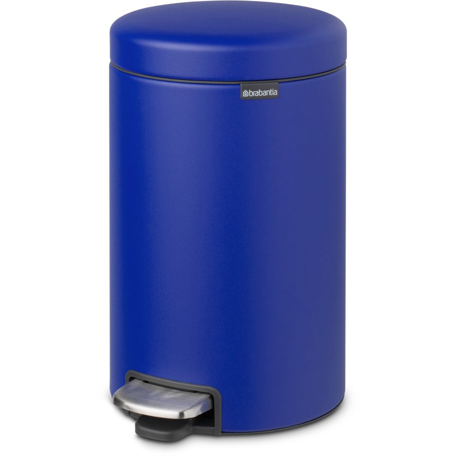 Brabantia NewIcon Pedalspand M Inderspand 12 L Mineral Powerful Blue