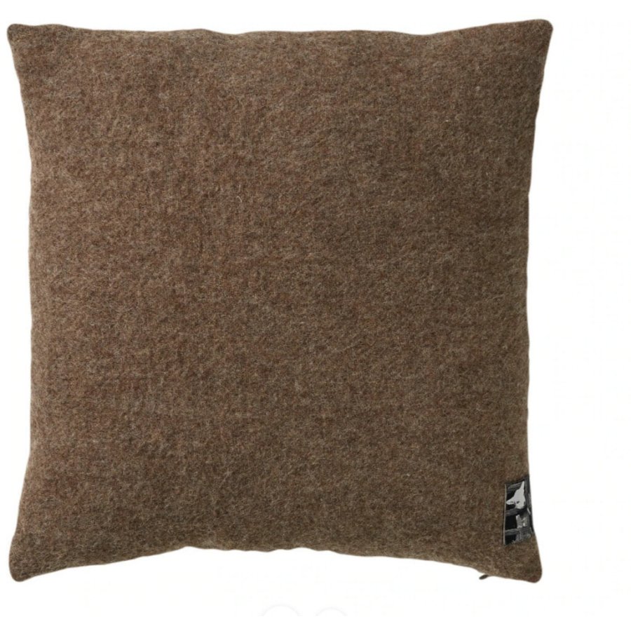 Silkeborg Uldspinderi Gotland Pude 60x60 Cm Gotland Brown Hovedpuder