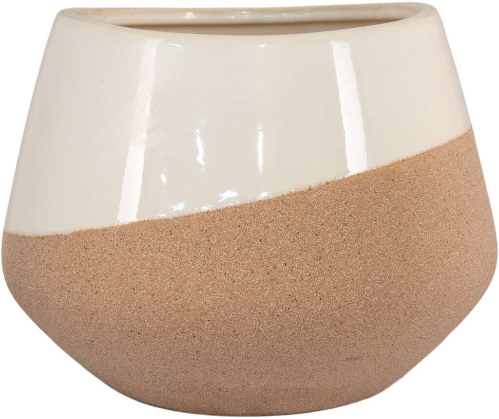 House Nordic Urtepotte H15 Cm Beige Brun Urtepotteskjulere Hjem Dk