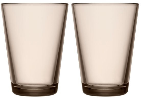 Iittala Kartio Drikkeglas Stk Cl Linen Vandglas Hjem Dk Aps