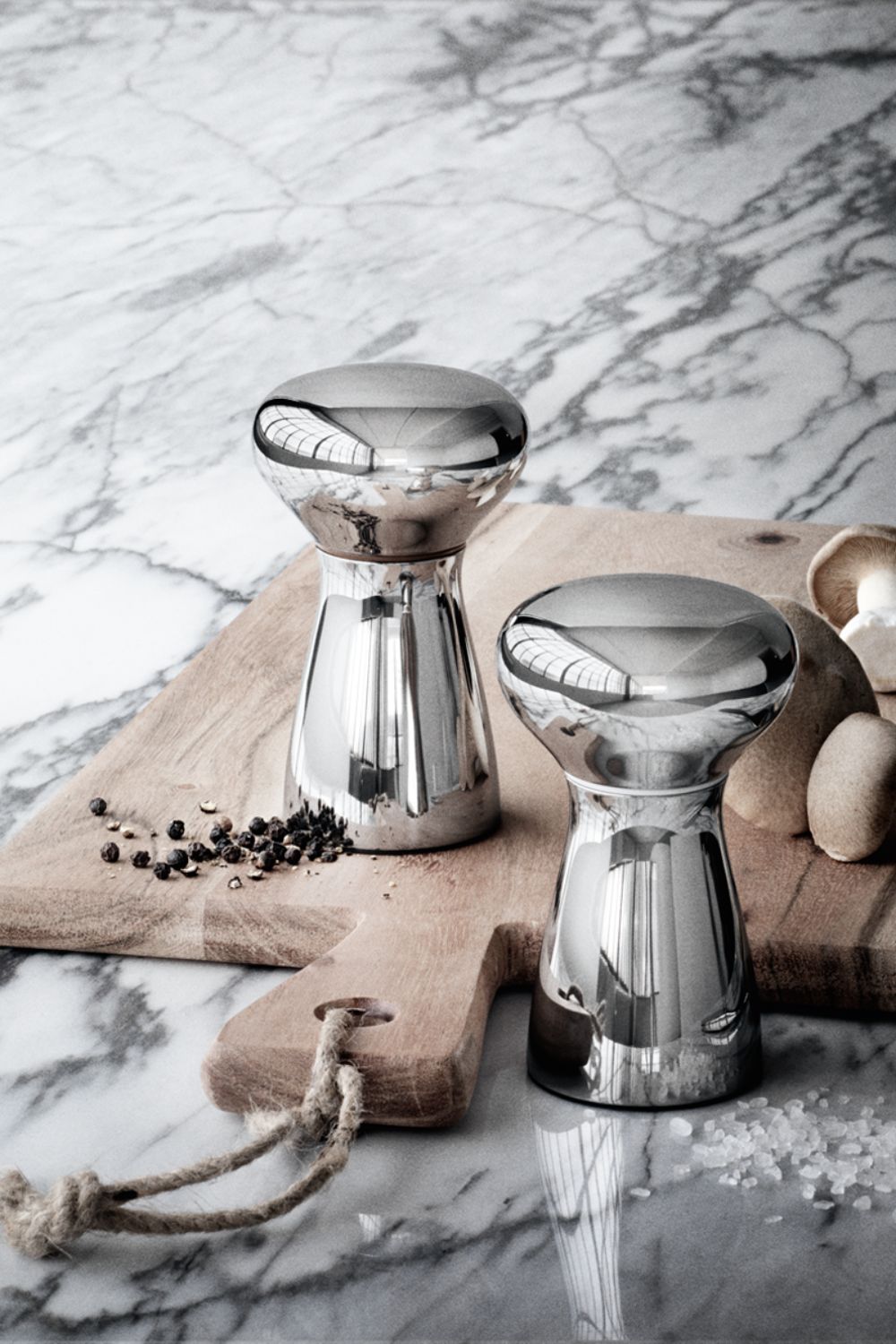 Georg Jensen Alfredo zout- & pepermolen