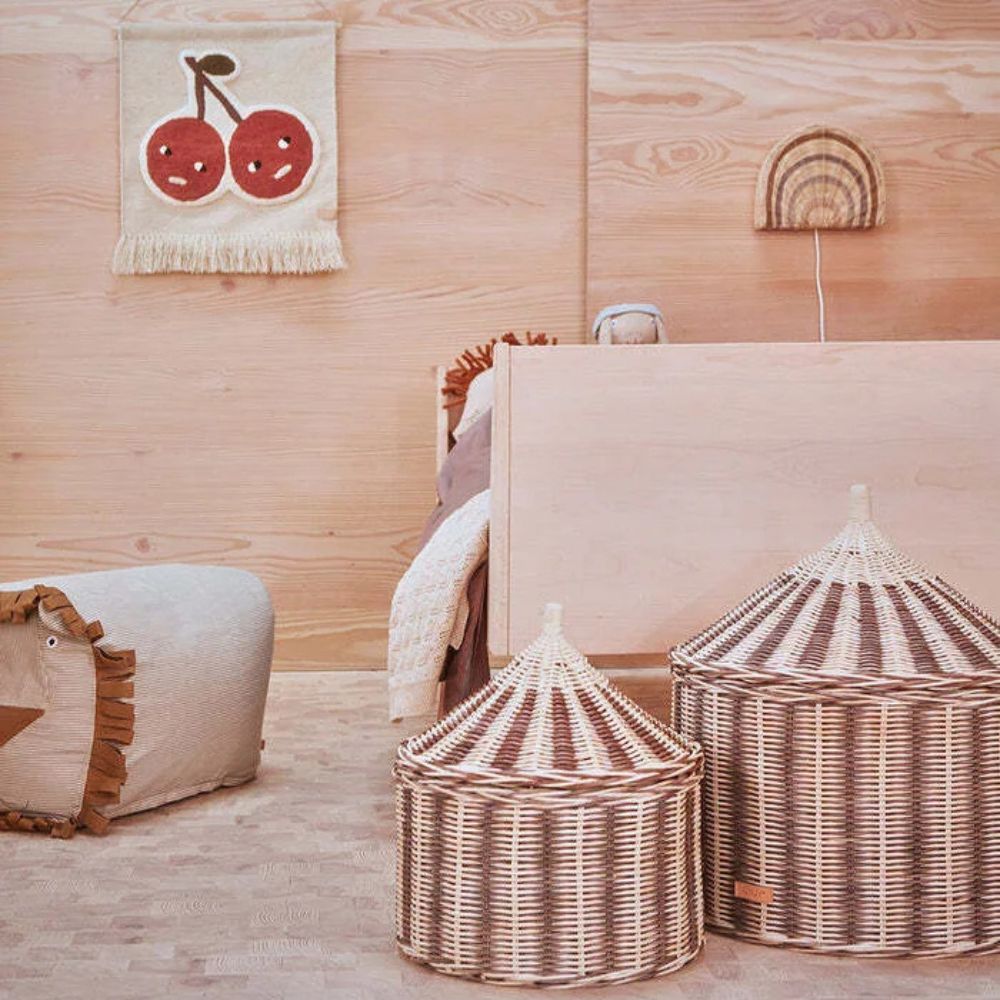 OYOY Mini Wandteppich Kirsche