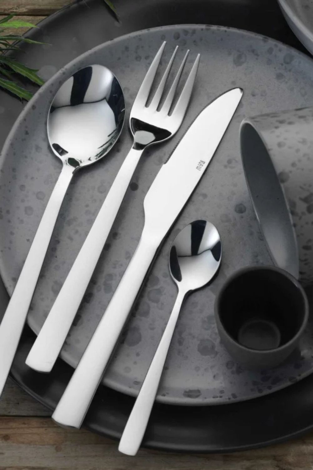 RAW bestekset 48-delig, mirror polish