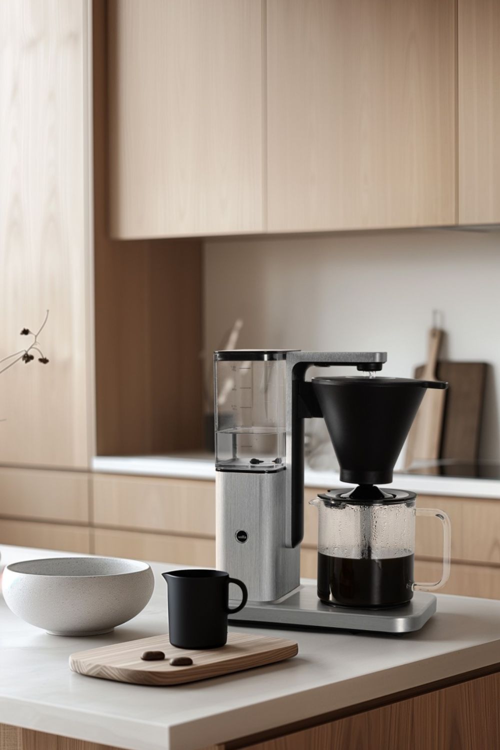 Wilfa koffiemachine in zwart