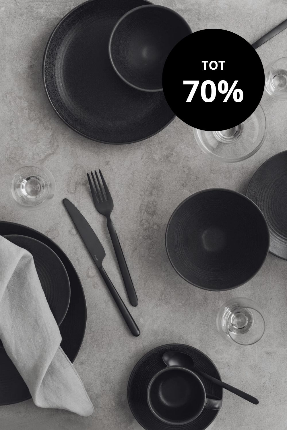 blomus serveren – zwart