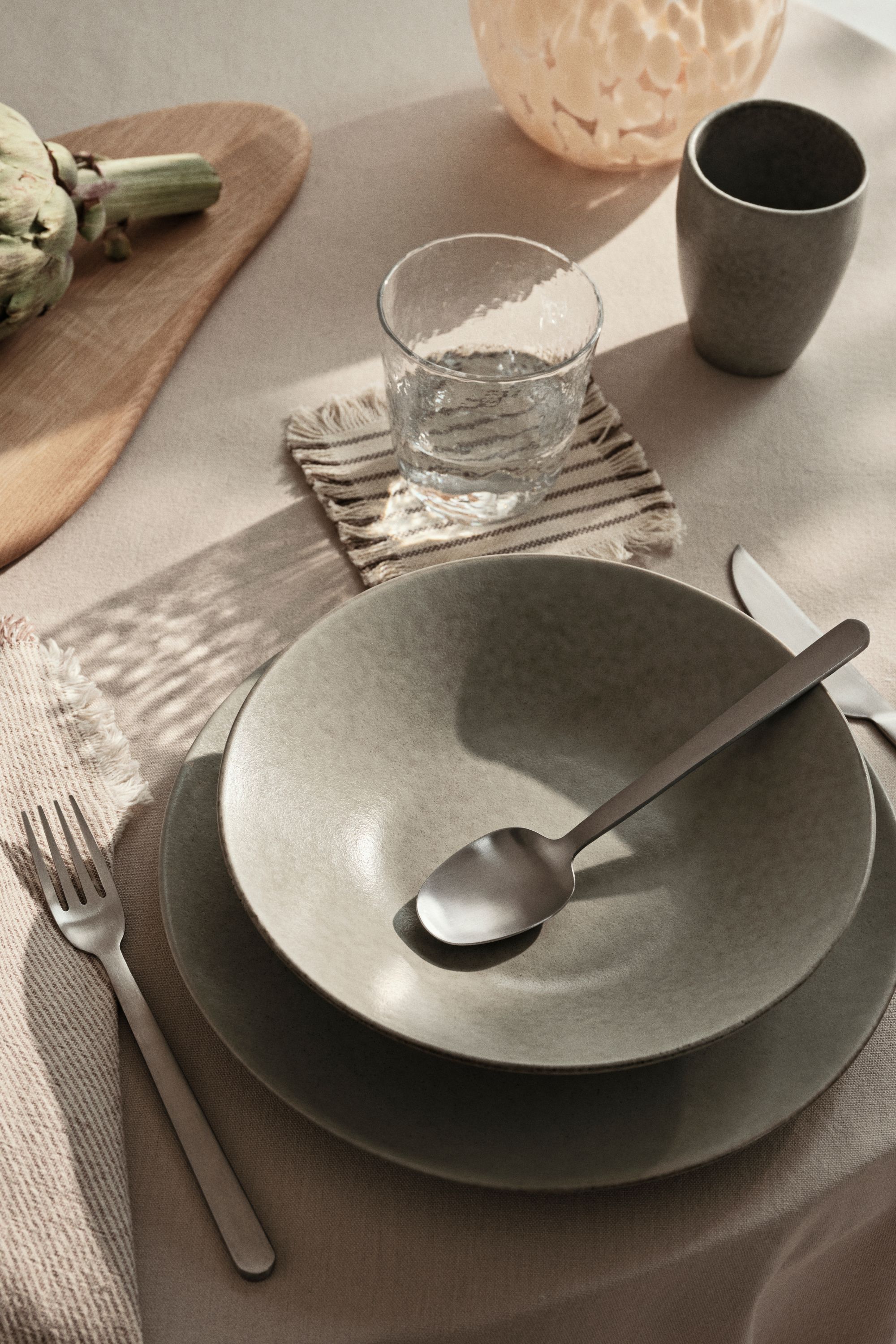 Broste Salat-/Pastateller, weiß