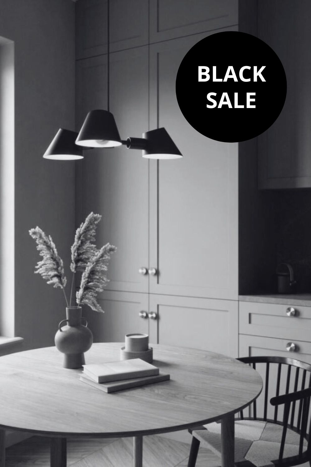 DFTP Pendelleuchte Schwarz