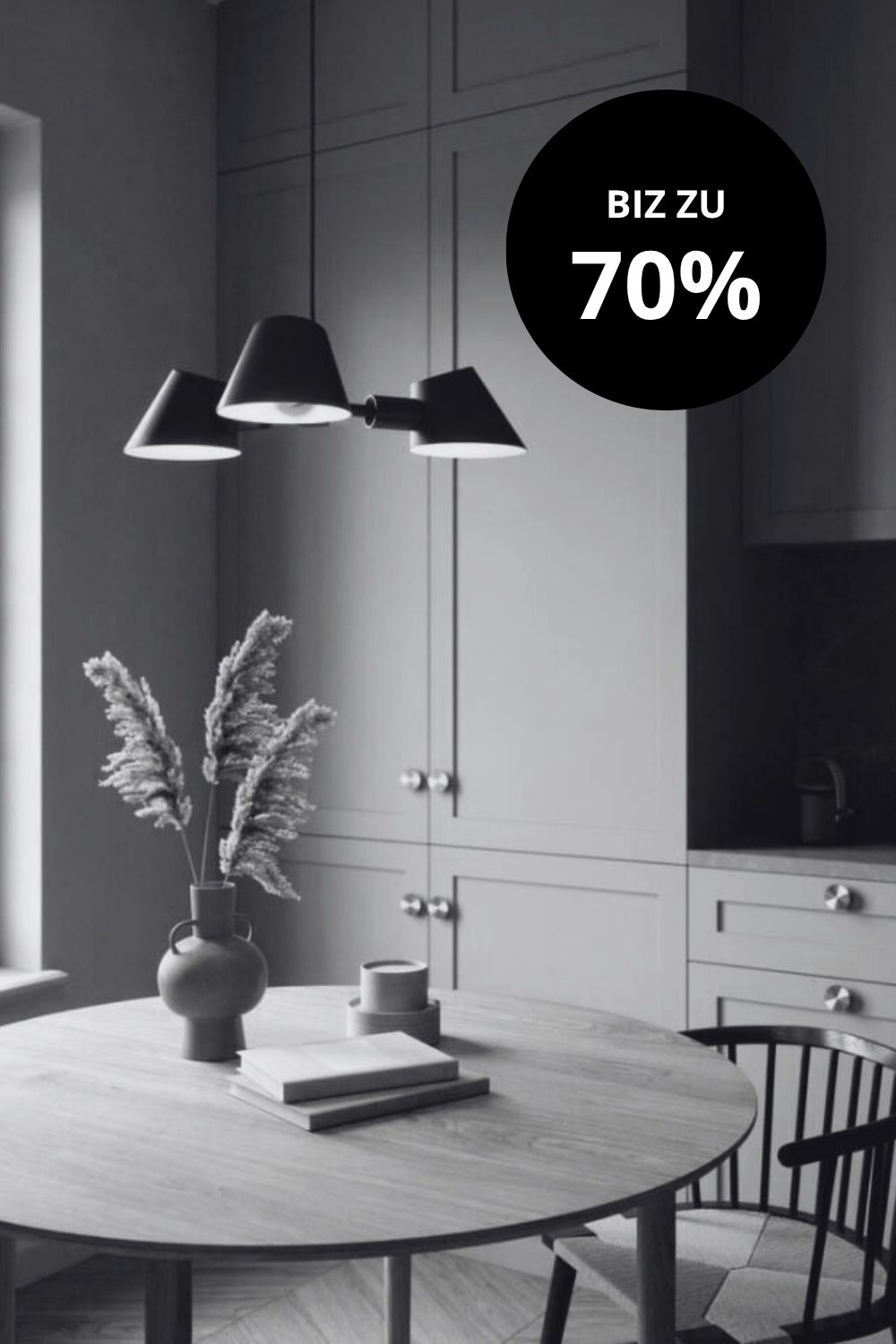 DFTP Pendelleuchte Schwarz