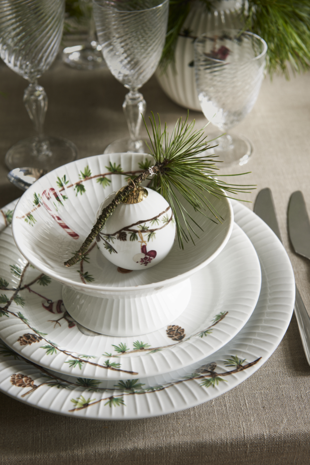 Kahler Christmas Juletallerkner