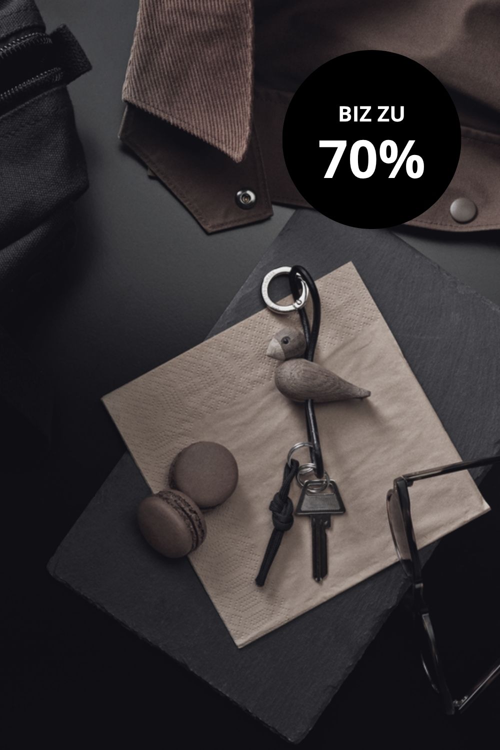 Kay Bojesen Schlüsselanhänger Vogel