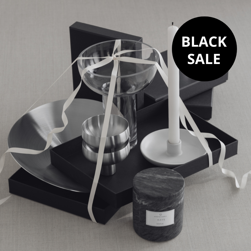 Elegantes, minimalistisches Geschenk – Schwarz/Weiß