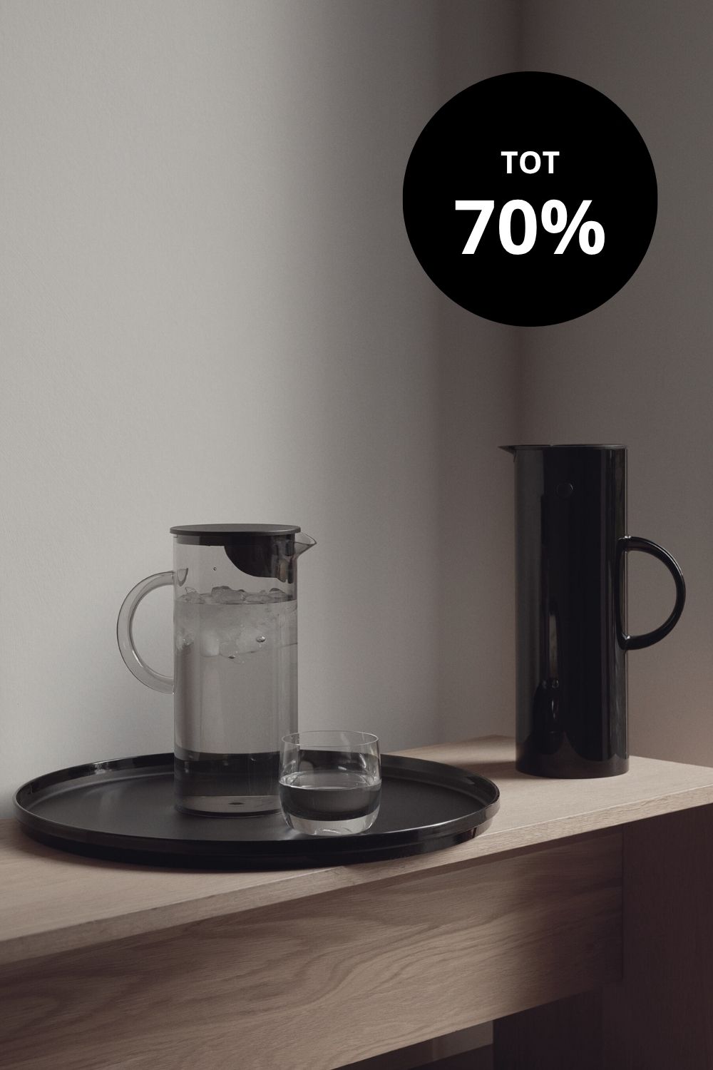 Stelton koffiekan zwart