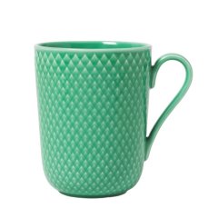 Lyngby Porcel&aelig;n Rhombe Color Krus og Kopper