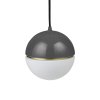 Lucie Kaas Macaroon Pendel 16 cm, Mrkegr