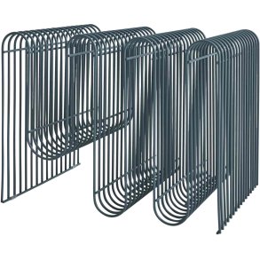 AYTM CURVA Zeitschriftenhalter H30,3 cm, Dusty Blue