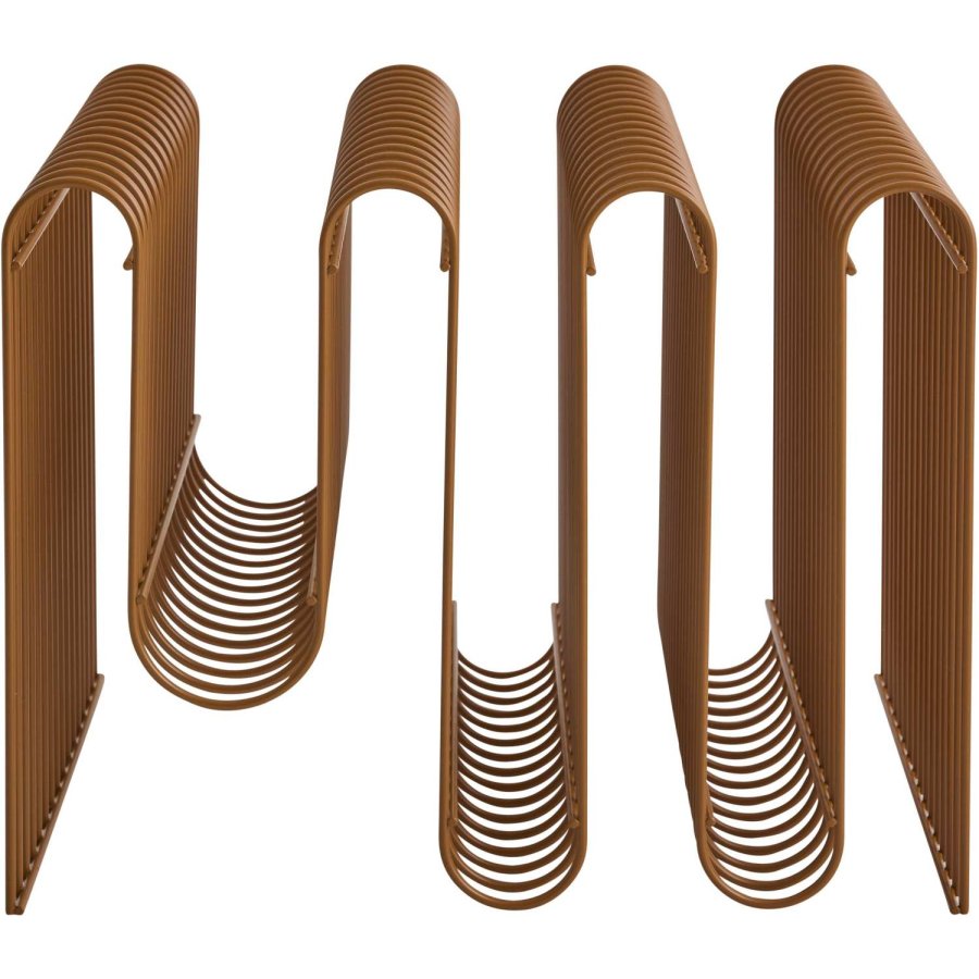 AYTM CURVA Zeitschriftenhalter H30,3 cm, Amber