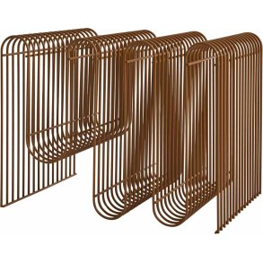 AYTM CURVA Zeitschriftenhalter H30,3 cm, Amber