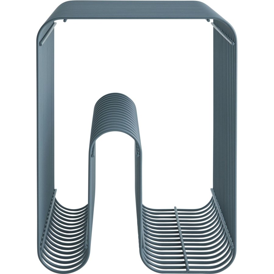 AYTM CURVA Hocker H43 cm, Dusty Blue