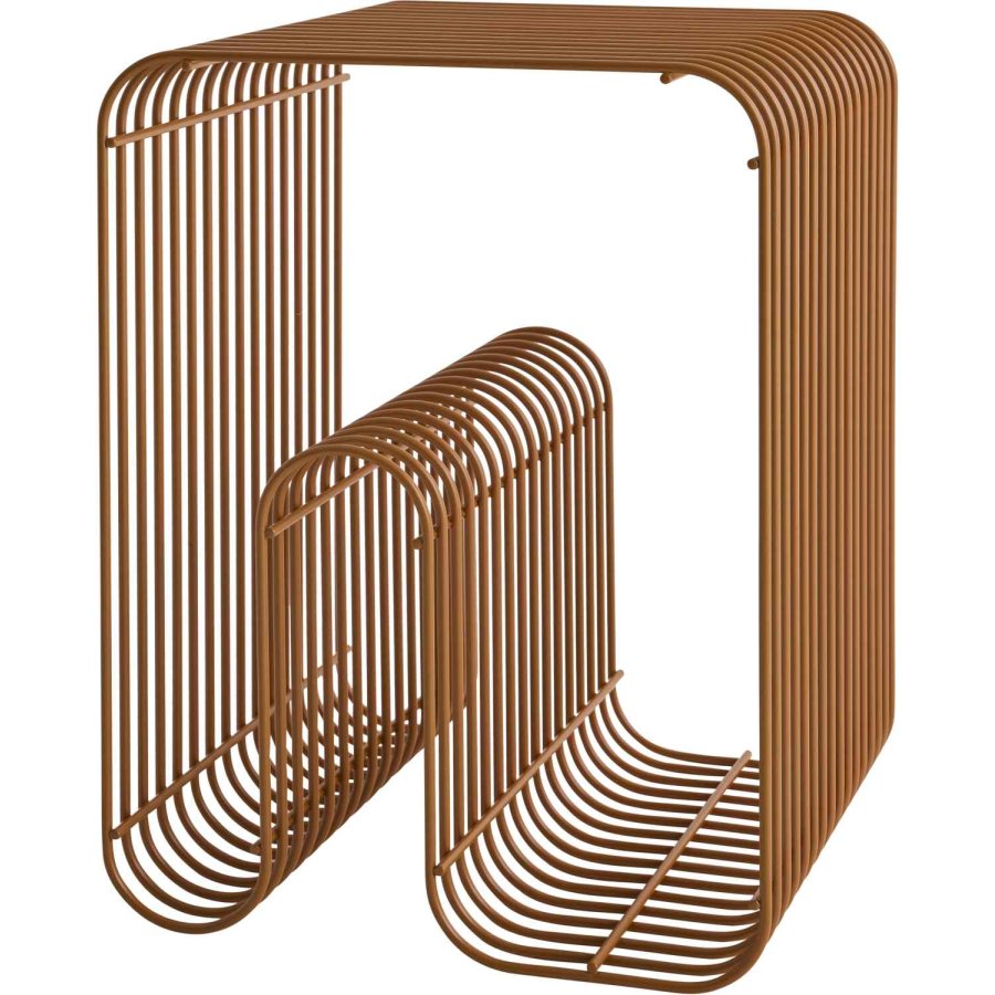 AYTM CURVA Hocker H43 cm, Amber