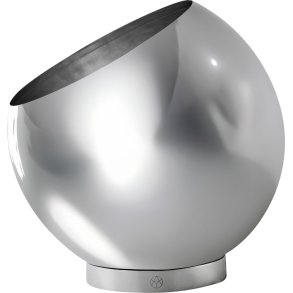 AYTM GLOBE Blumentopf H15,4 cm, Silber