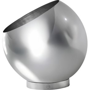AYTM GLOBE Blumentopf H18,8 cm, Silber