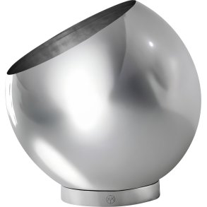 AYTM GLOBE Blumentopf H26,6 cm, Silber