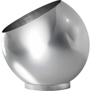 AYTM GLOBE Blumentopf H32,2 cm, Silber