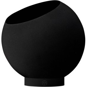 AYTM GLOBE Blumentopf H18,8 cm, Schwarz
