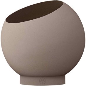 AYTM GLOBE Blumentopf H15,4 cm, Taupe