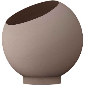 AYTM GLOBE Blumentopf H18,8 cm, Taupe