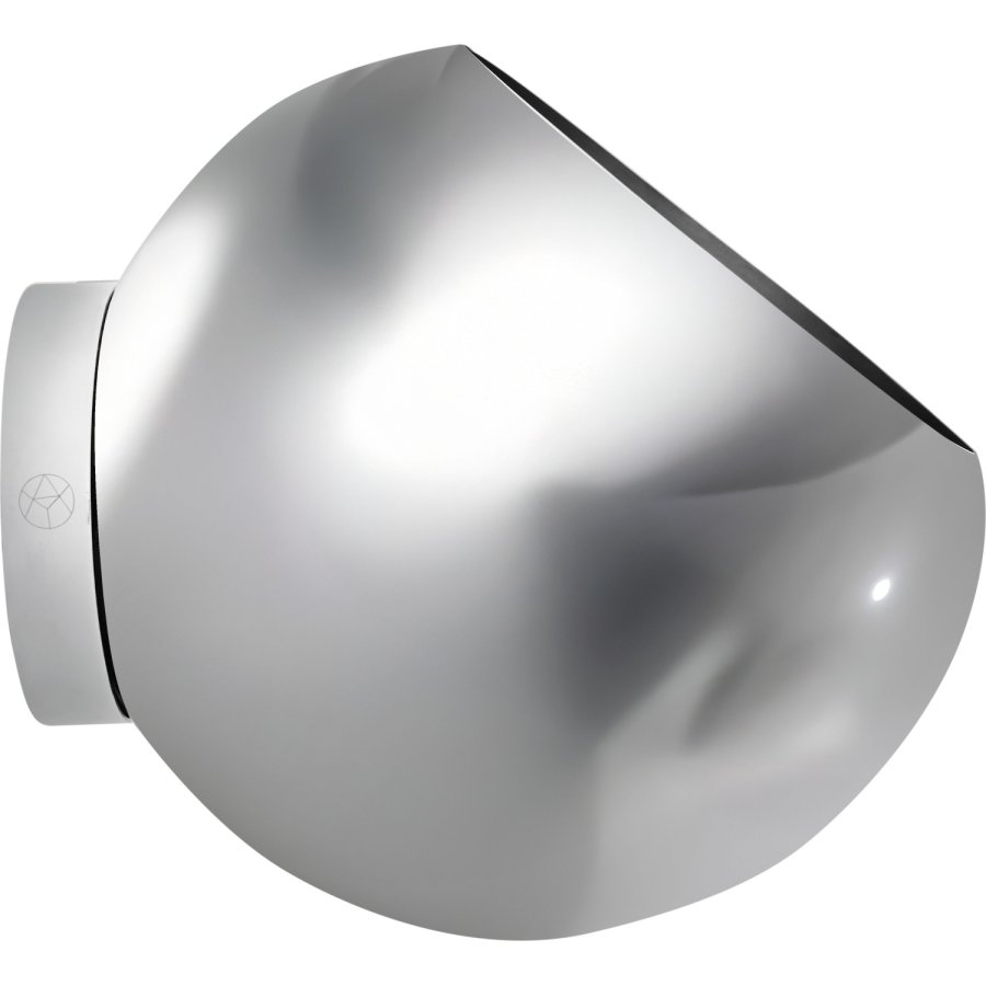 AYTM GLOBE Hängender Blumentopf H18,8 cm, Silber