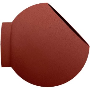 AYTM GLOBE Blumentopf Wandhngend H18,8 cm, Ginger Bread