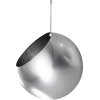 AYTM GLOBE Hängender Blumentopf H32 cm, Silber