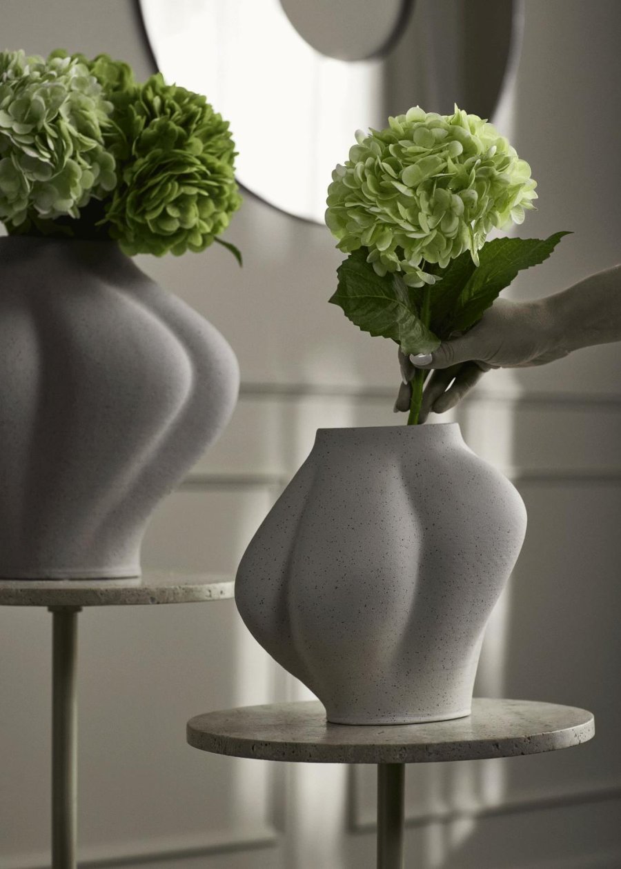 AYTM SALTARE Vase H25 cm, Cream