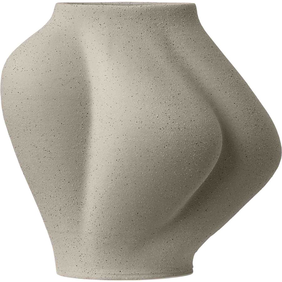 AYTM SALTARE Vase H25 cm, Light Taupe