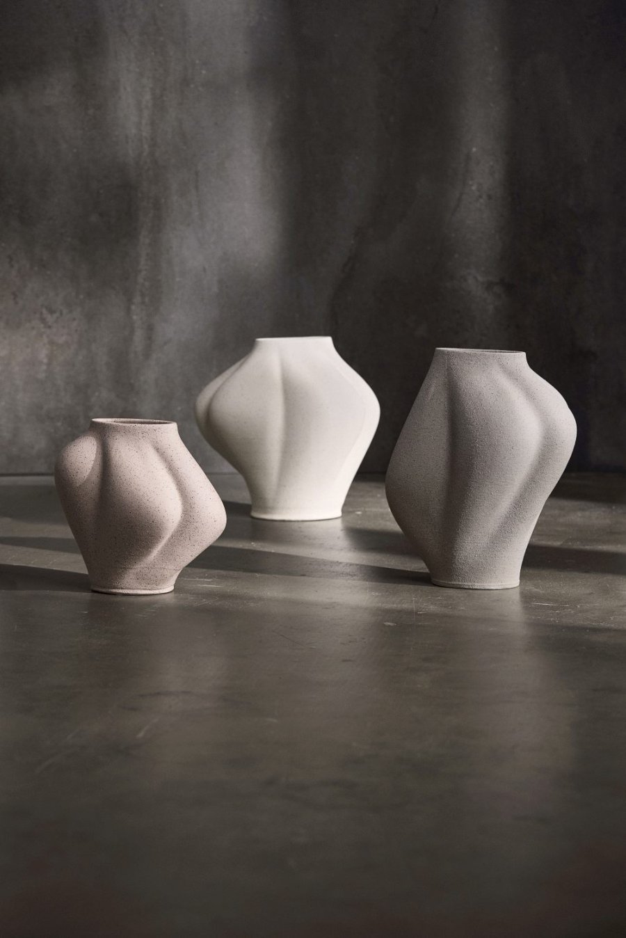 AYTM SALTARE Vase H25 cm, Misty Rose