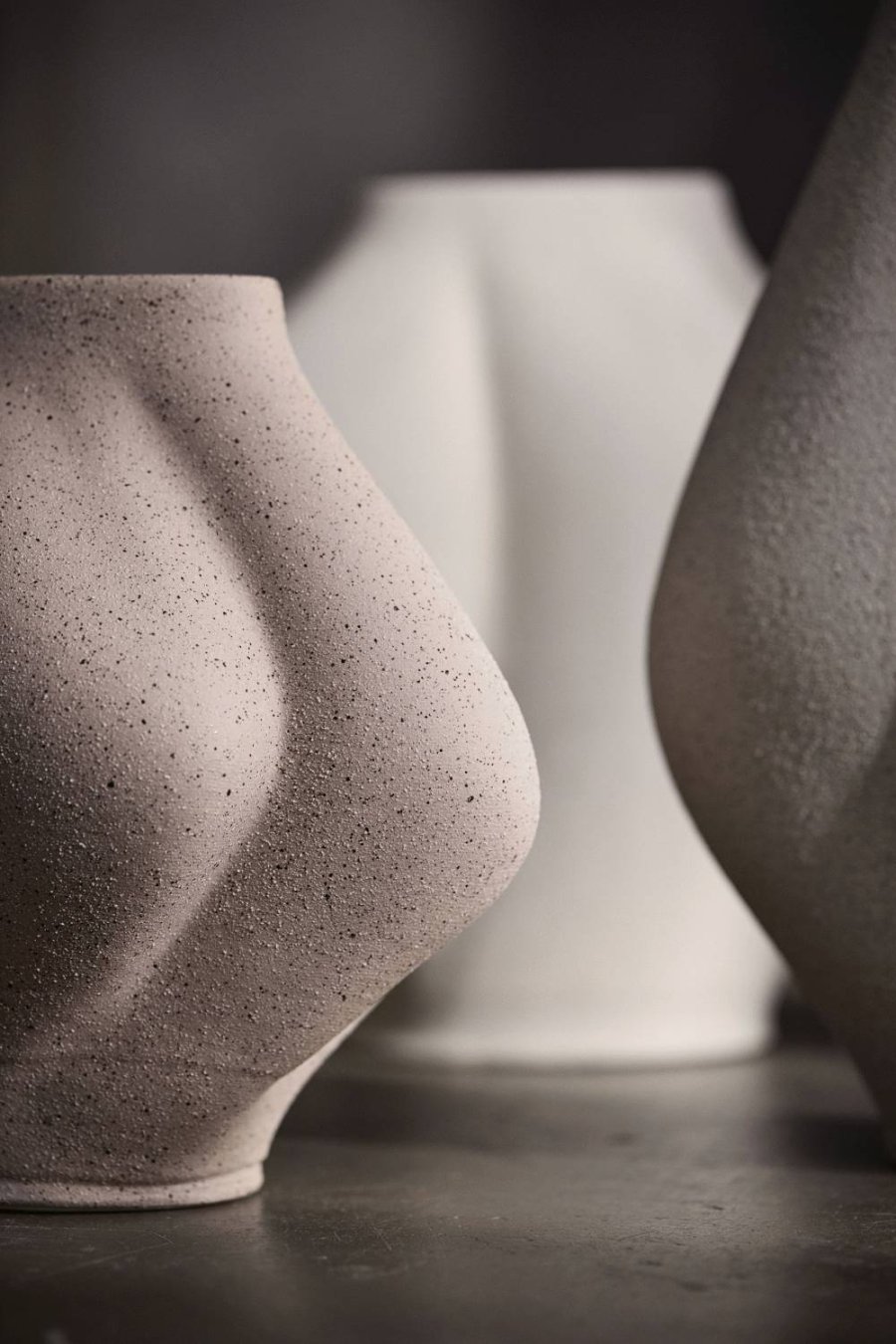 AYTM SALTARE Vase H25 cm, Misty Rose