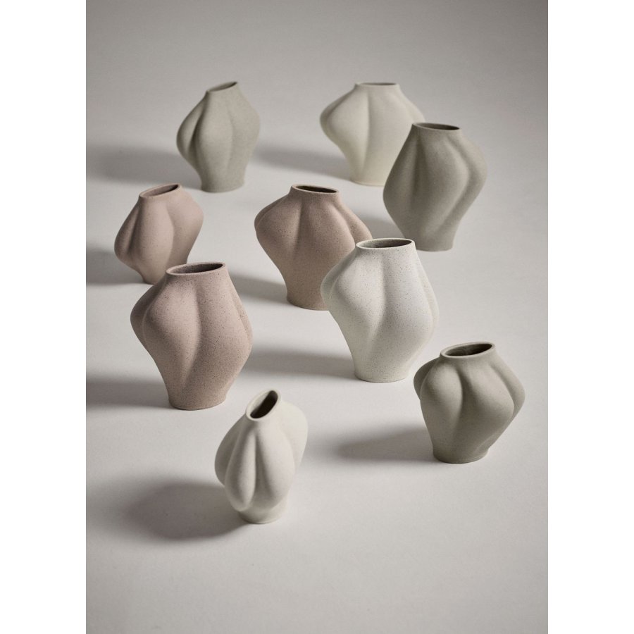 AYTM SALTARE Vase H30 cm, Cream