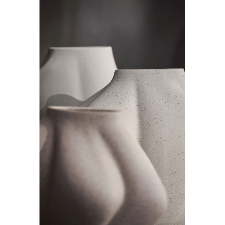 AYTM SALTARE Vase H30 cm, Light Taupe