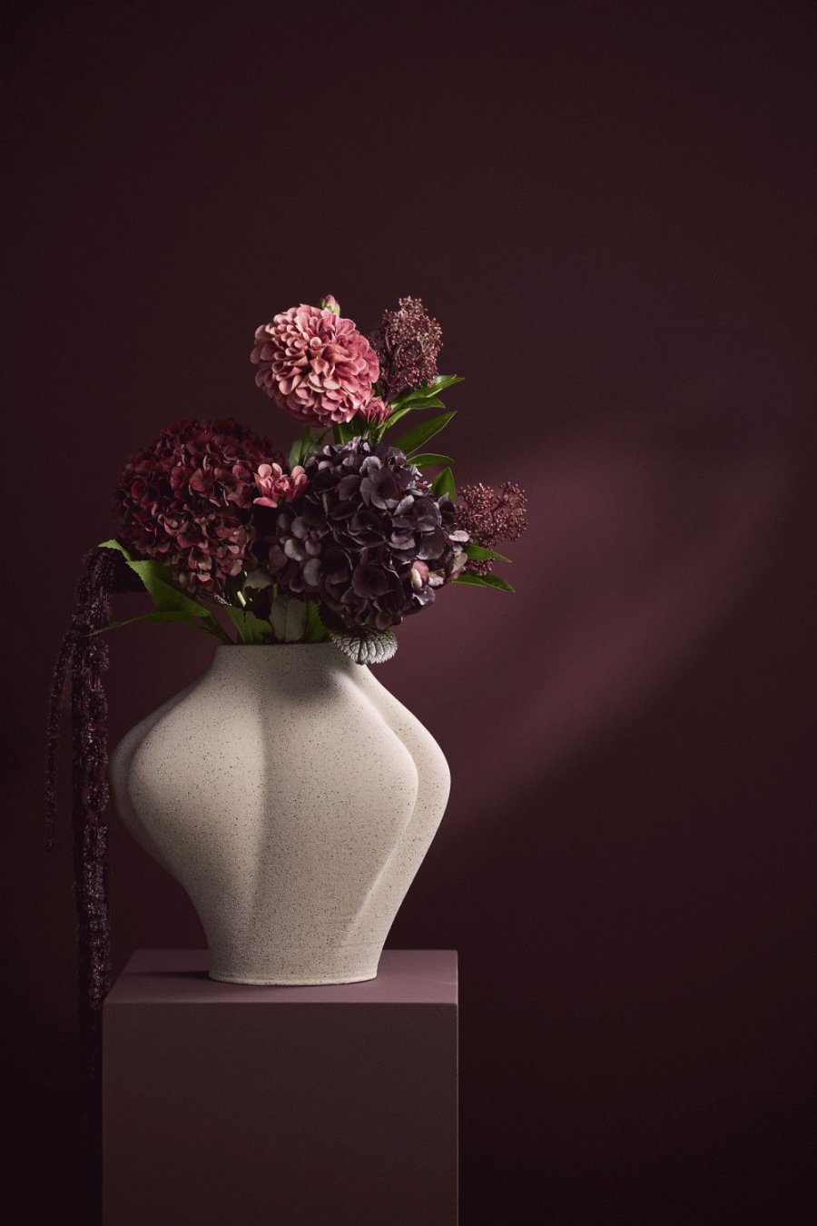 AYTM SALTARE Vase H30 cm, Misty Rose