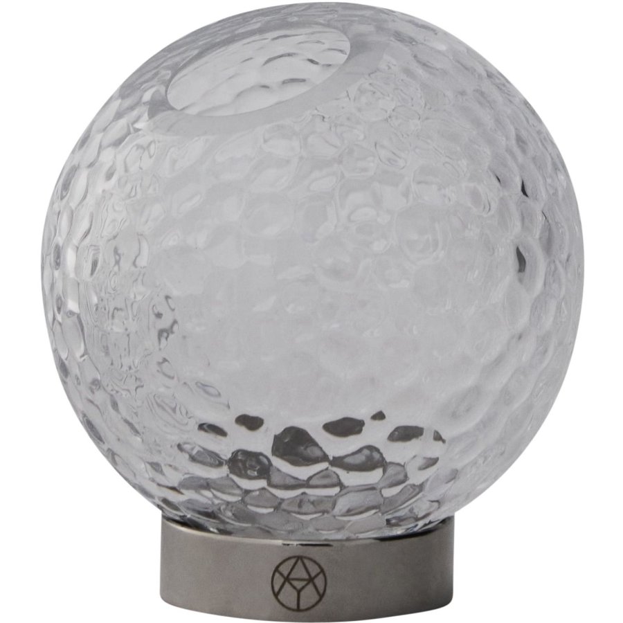 AYTM GLOBE BUBBLES Vase H10 cm, Klar