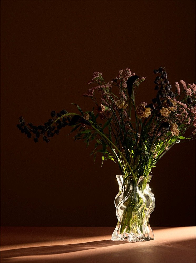AYTM VENA Vase H29 cm, Klar