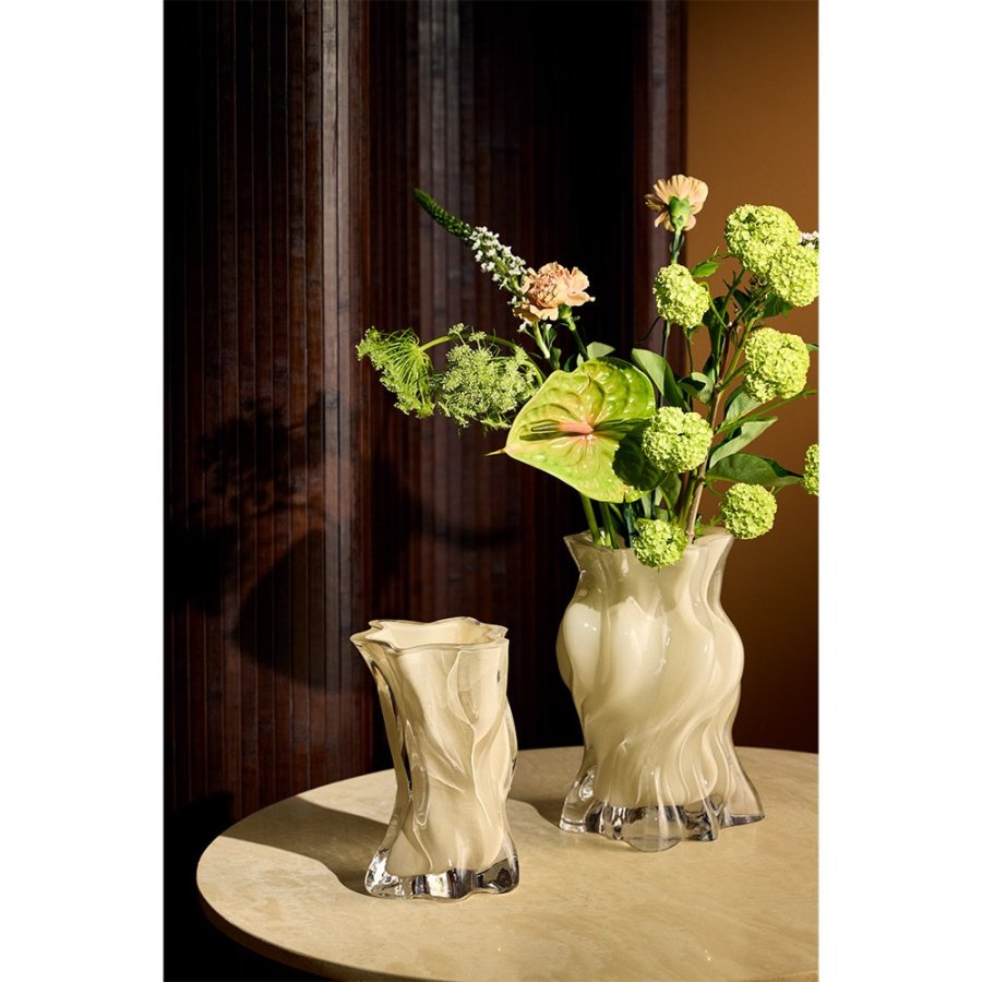 AYTM VENA Vase H29 cm, Dark Cream