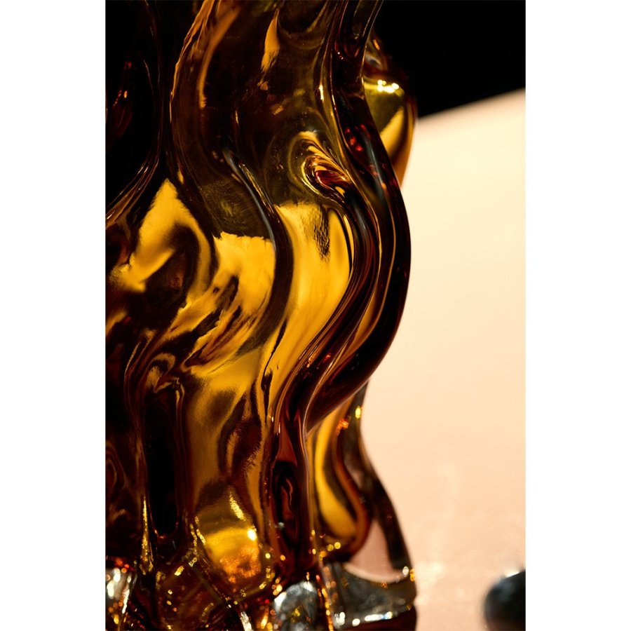 AYTM VENA Vase H29 cm, Amber