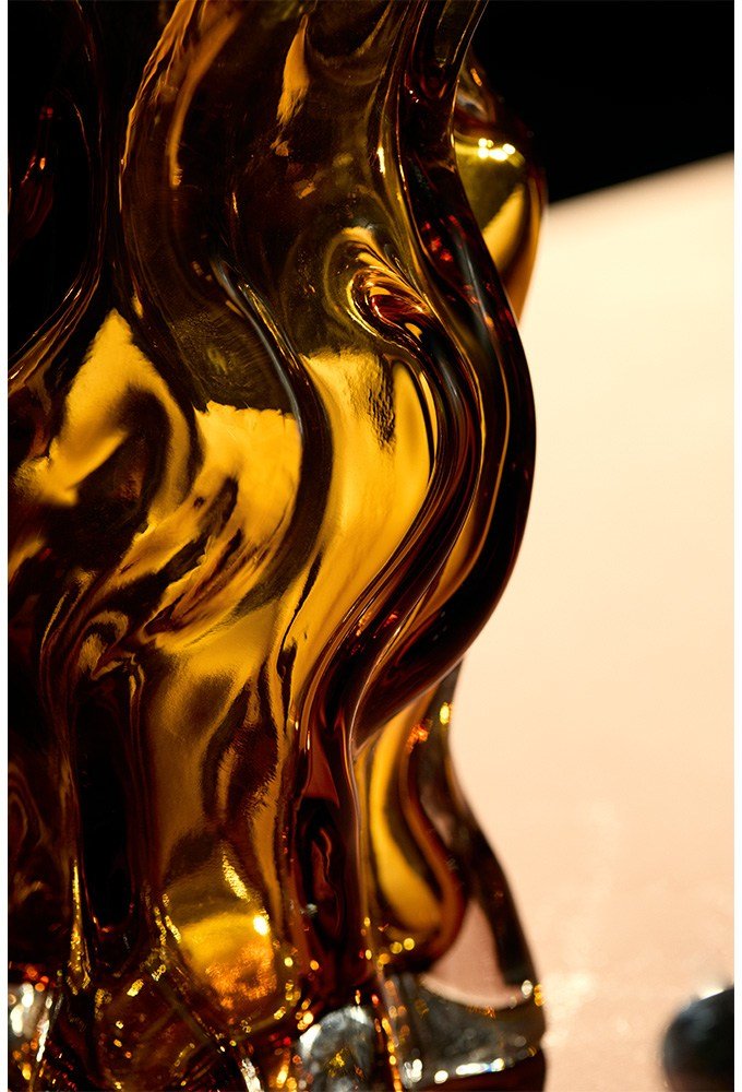 AYTM VENA Vase H29 cm, Amber