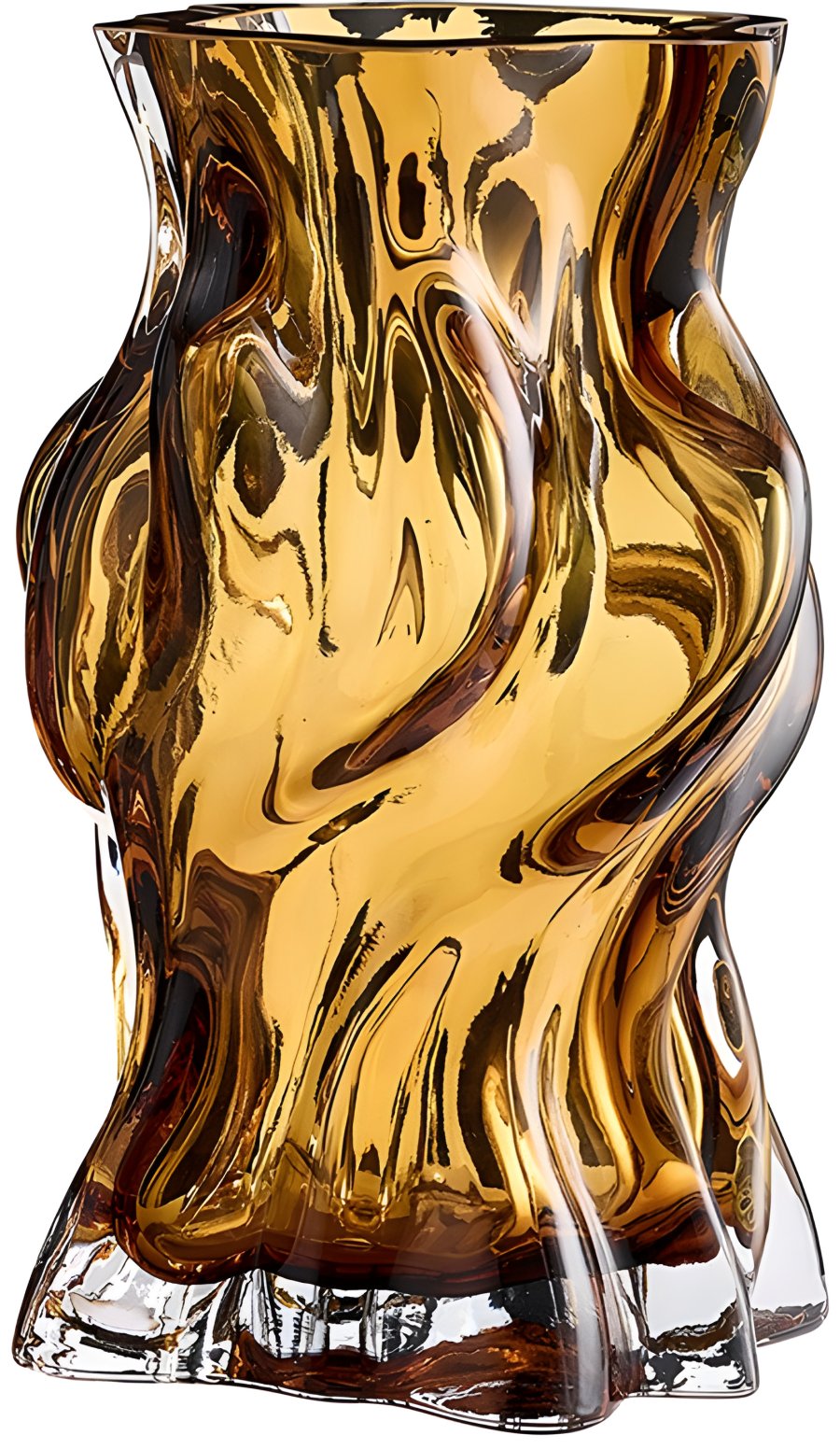 AYTM VENA Vase H29 cm, Amber