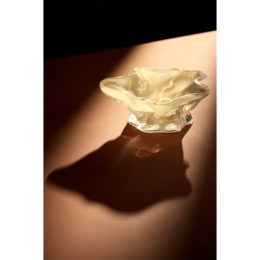 AYTM VENA Serveringssk�l 34,8 cm, Dark Cream