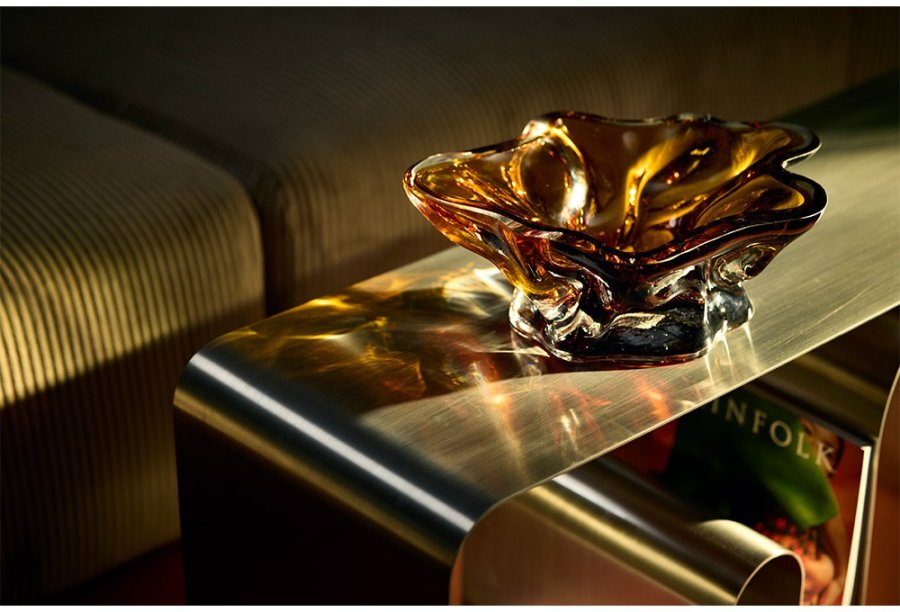 AYTM VENA Serveringssk�l 34,8 cm, Amber